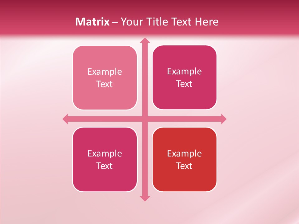 Lines Style Pink PowerPoint Template