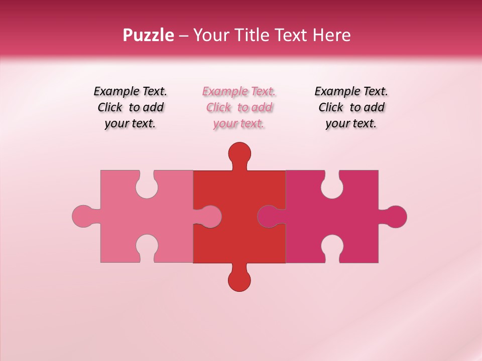 Lines Style Pink PowerPoint Template