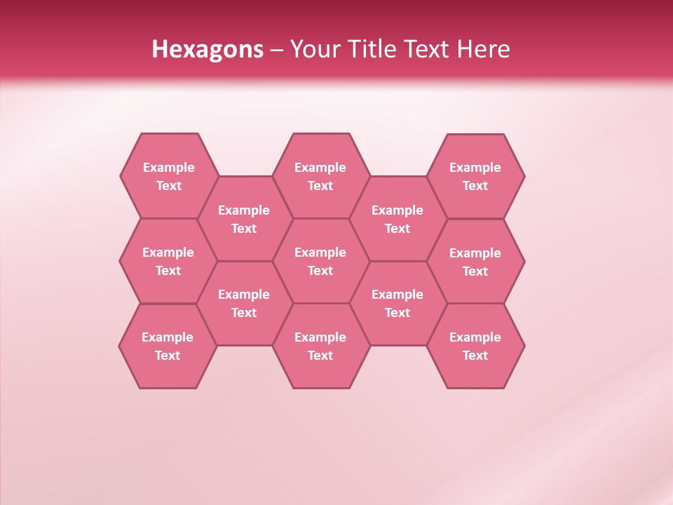 Lines Style Pink PowerPoint Template