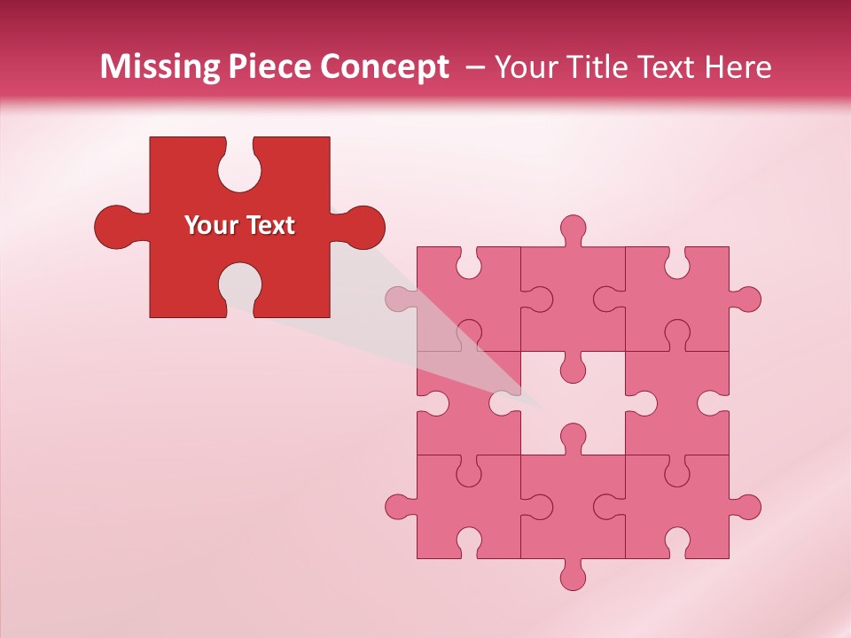 Lines Style Pink PowerPoint Template