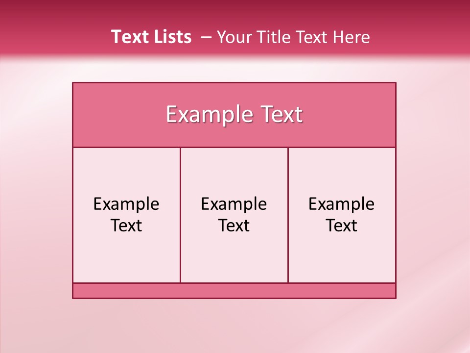Lines Style Pink PowerPoint Template