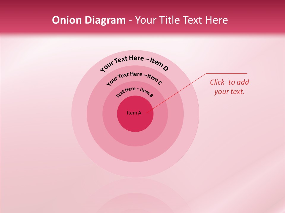 Lines Style Pink PowerPoint Template