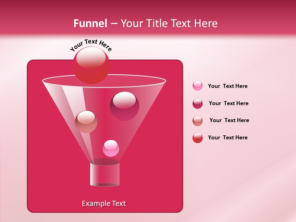 Lines Style Pink PowerPoint Template