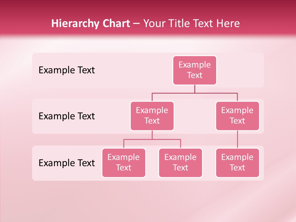 Lines Style Pink PowerPoint Template