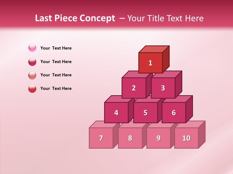 Lines Style Pink PowerPoint Template