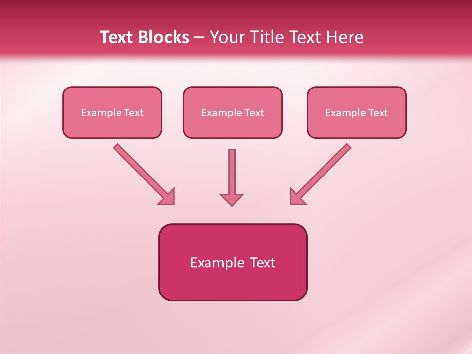 Lines Style Pink PowerPoint Template