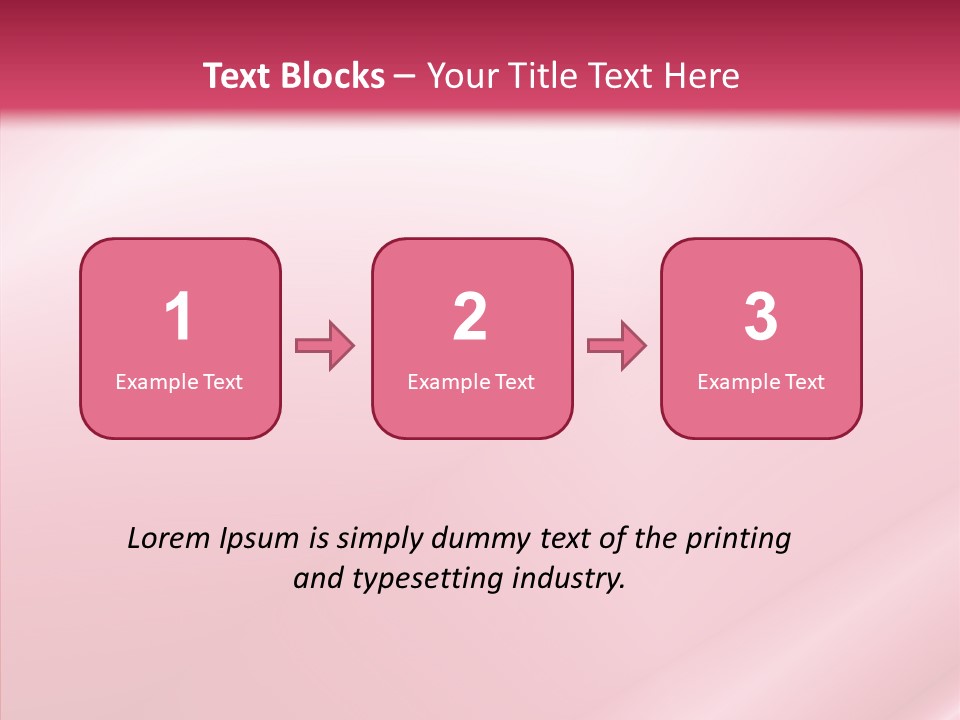 Lines Style Pink PowerPoint Template