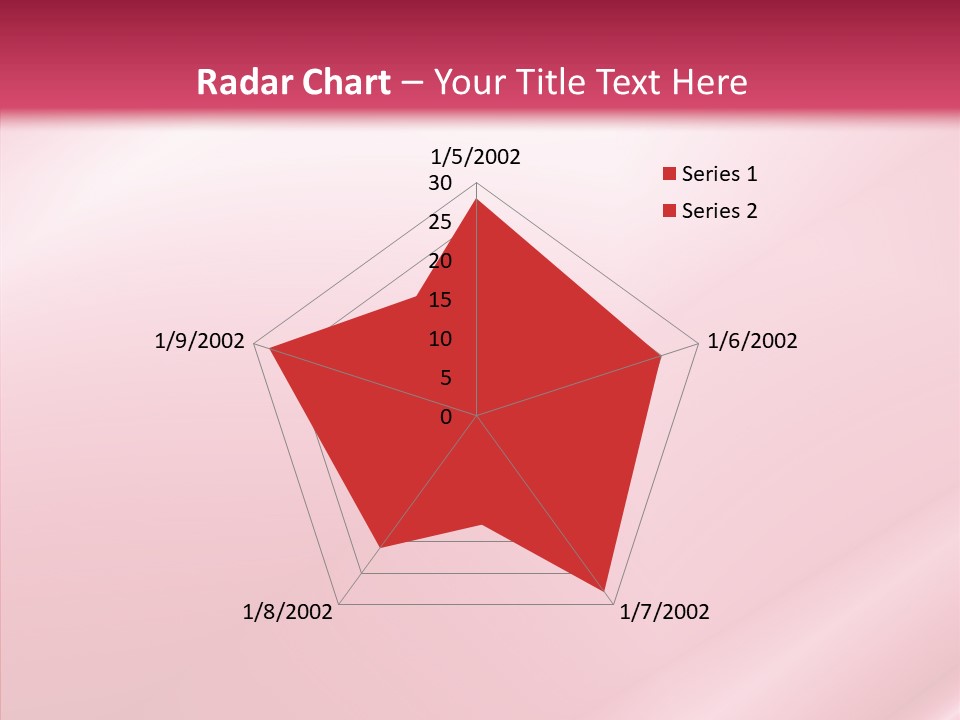 Lines Style Pink PowerPoint Template