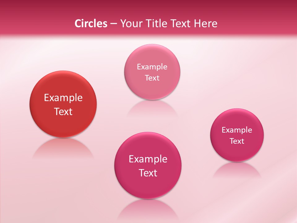 Lines Style Pink PowerPoint Template