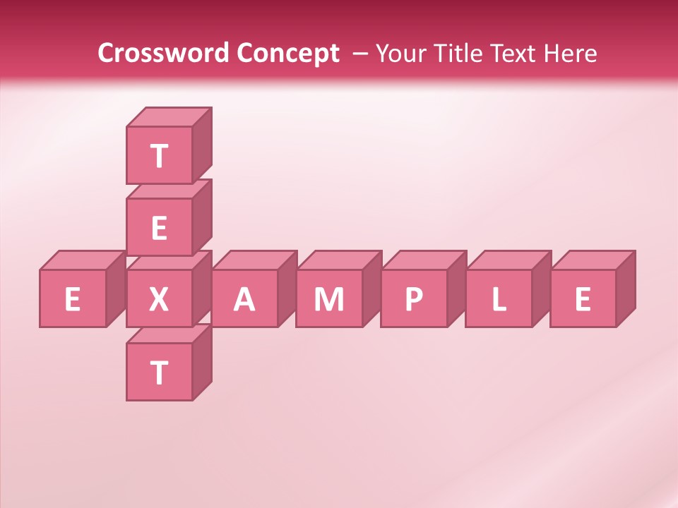 Lines Style Pink PowerPoint Template