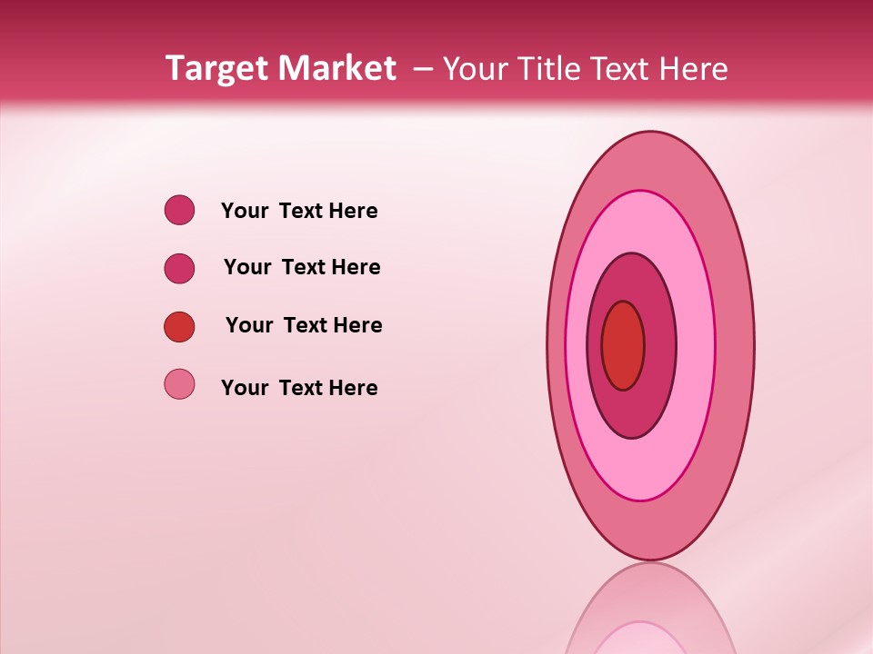 Lines Style Pink PowerPoint Template