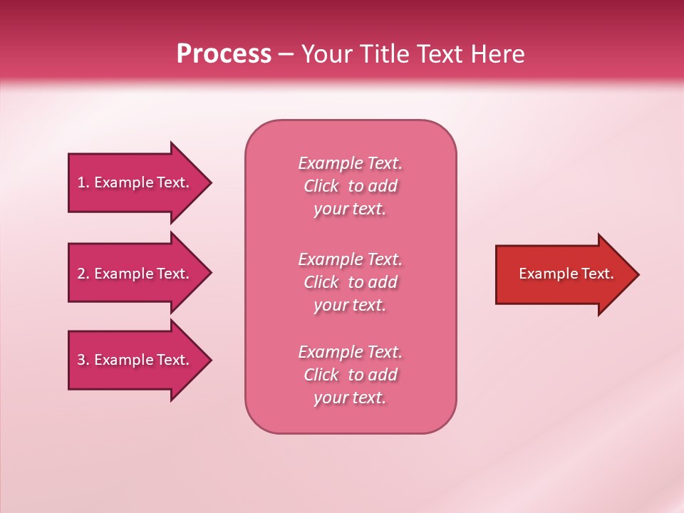 Lines Style Pink PowerPoint Template