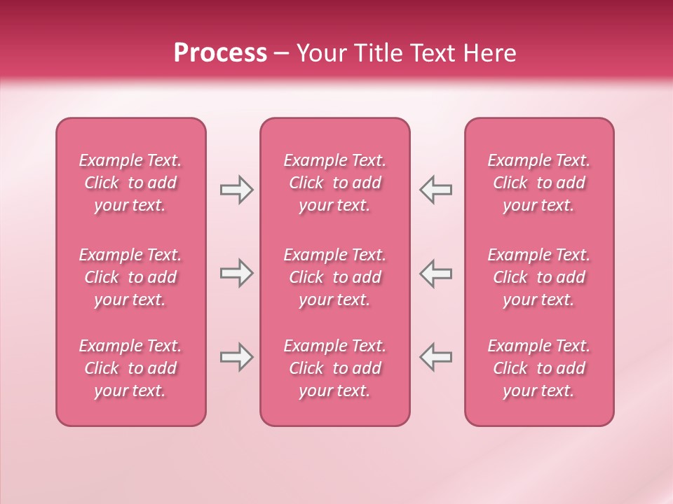 Lines Style Pink PowerPoint Template