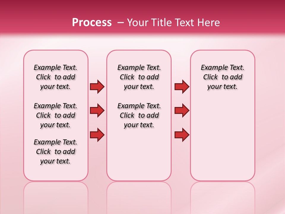 Lines Style Pink PowerPoint Template