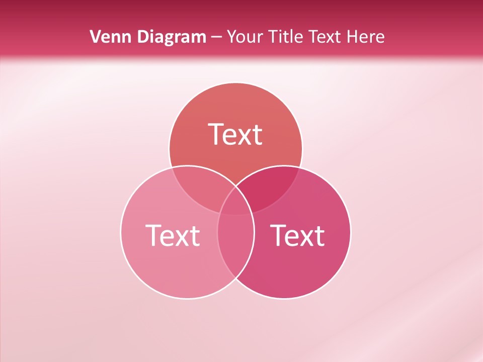 Lines Style Pink PowerPoint Template