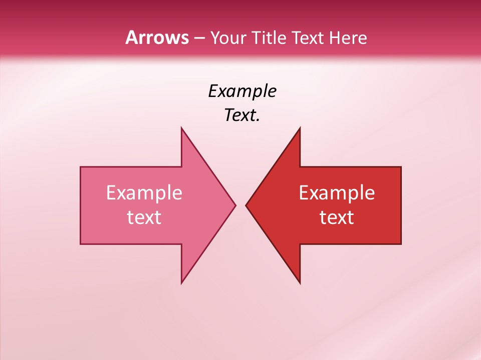 Lines Style Pink PowerPoint Template