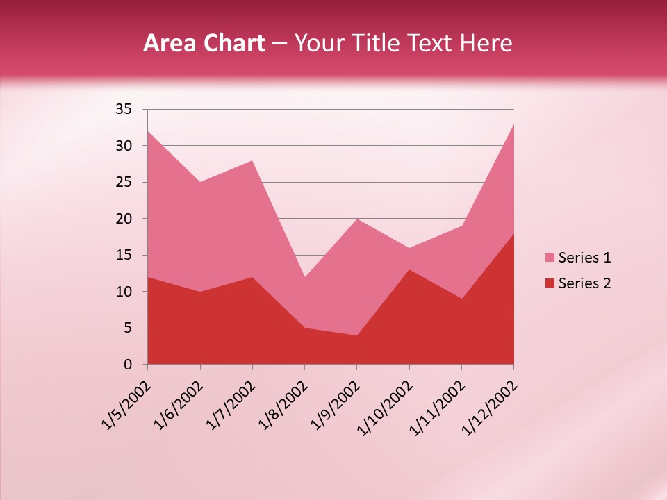 Lines Style Pink PowerPoint Template
