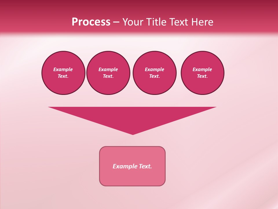 Lines Style Pink PowerPoint Template