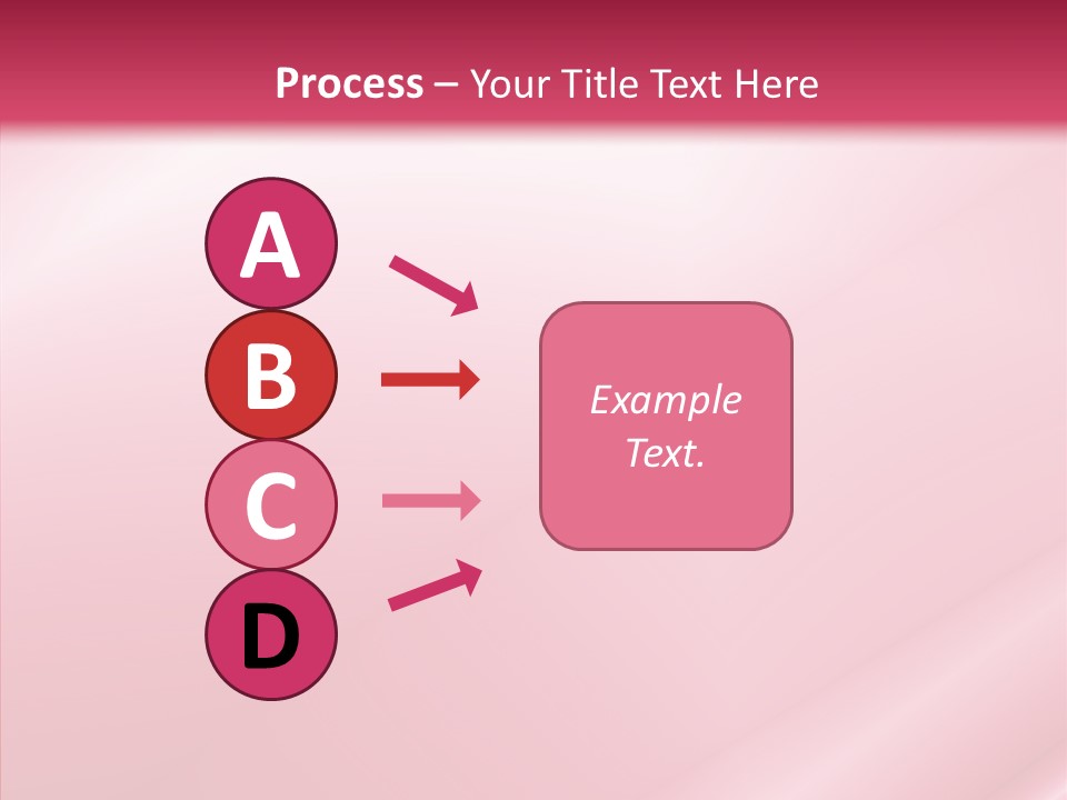 Lines Style Pink PowerPoint Template