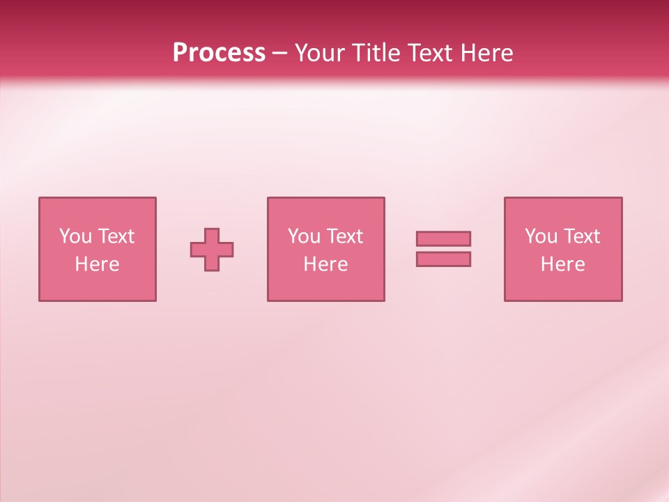 Lines Style Pink PowerPoint Template