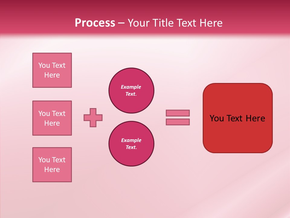 Lines Style Pink PowerPoint Template