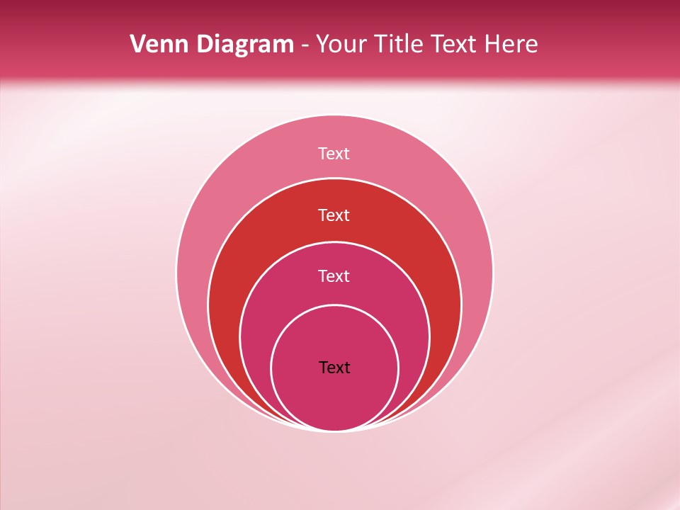 Lines Style Pink PowerPoint Template