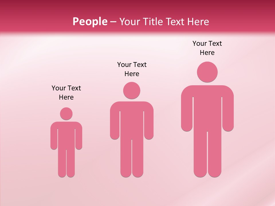 Lines Style Pink PowerPoint Template