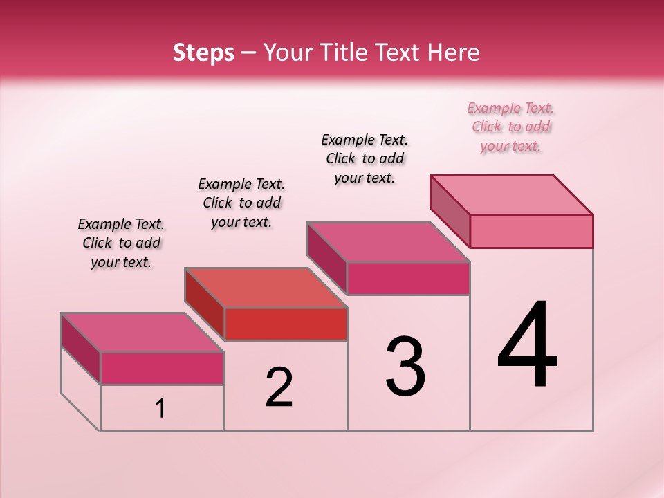 Lines Style Pink PowerPoint Template