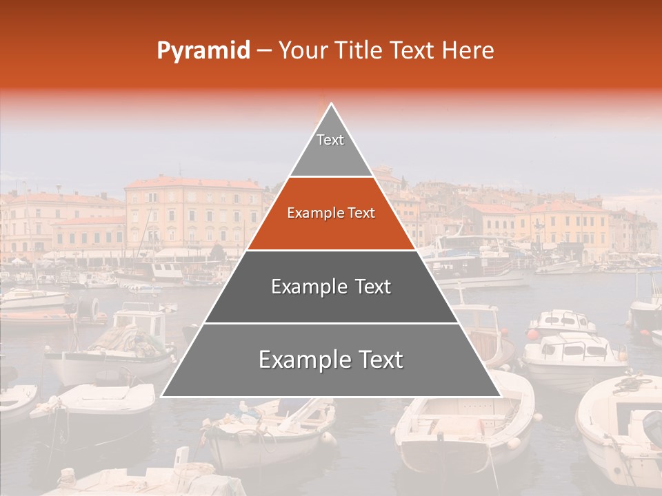 Dock Mediterranean City PowerPoint Template