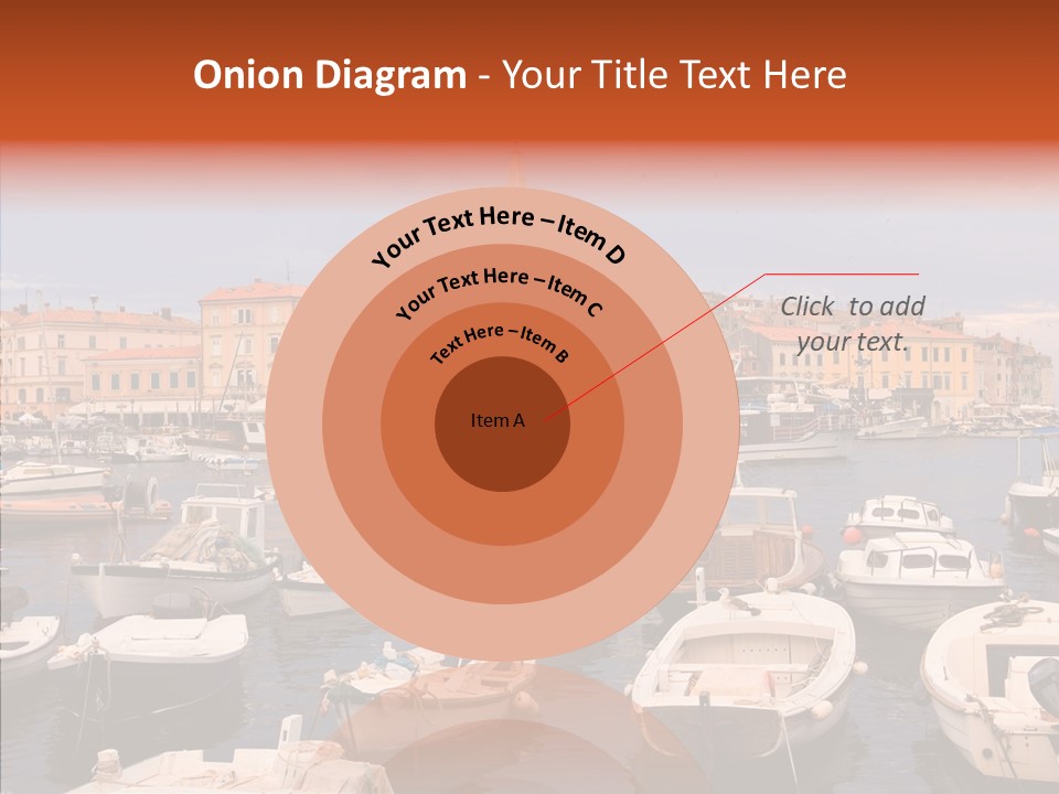 Dock Mediterranean City PowerPoint Template