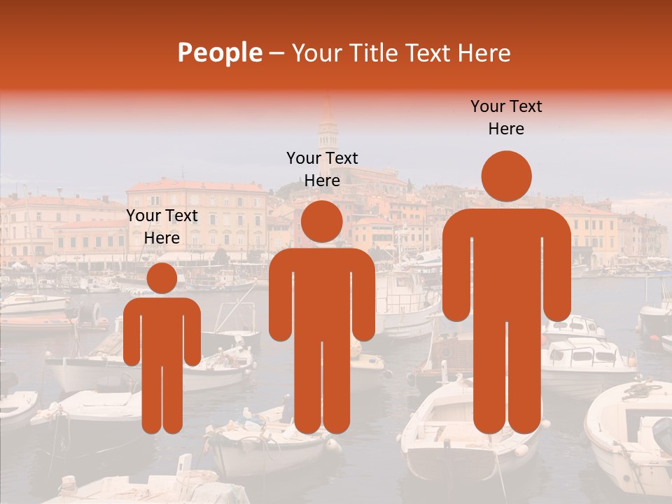 Dock Mediterranean City PowerPoint Template