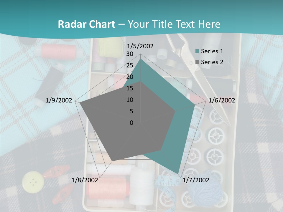 Needlework Check Plaid PowerPoint Template