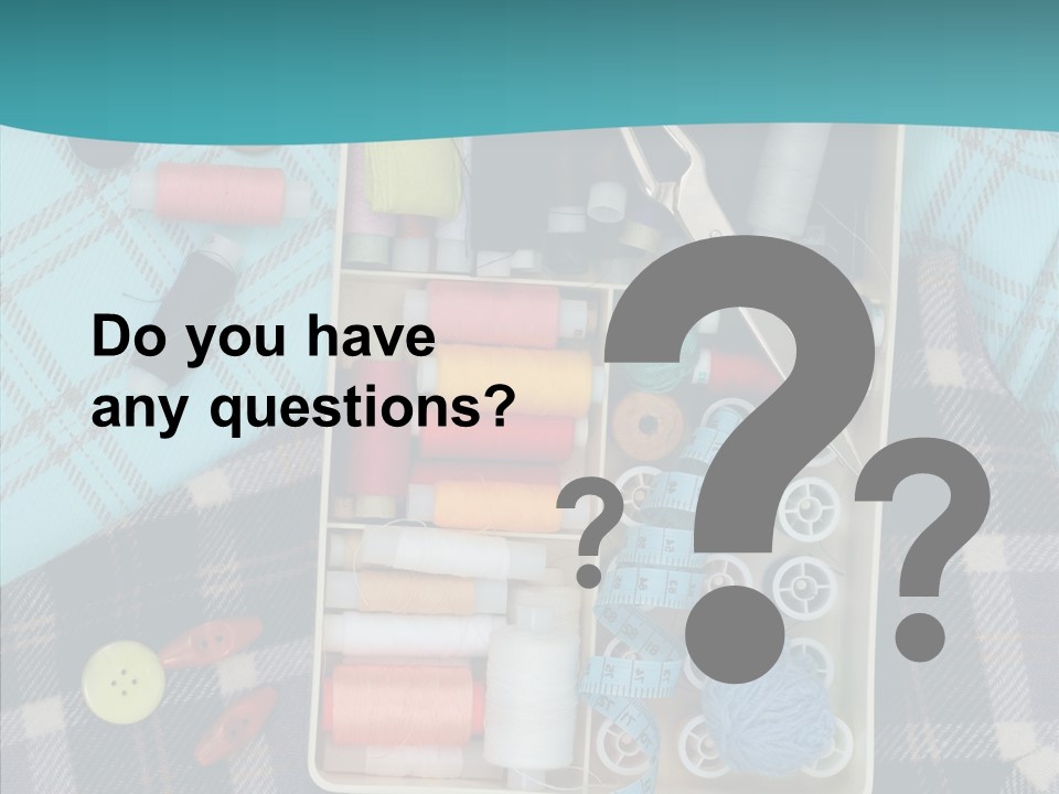 Needlework Check Plaid PowerPoint Template