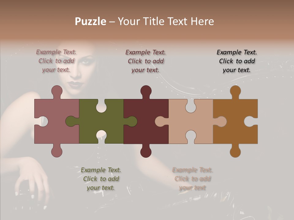 Magical Ghostly Danger PowerPoint Template