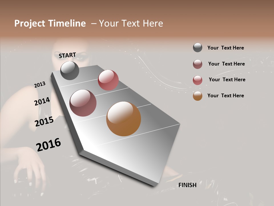 Magical Ghostly Danger PowerPoint Template