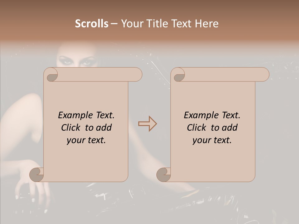Magical Ghostly Danger PowerPoint Template