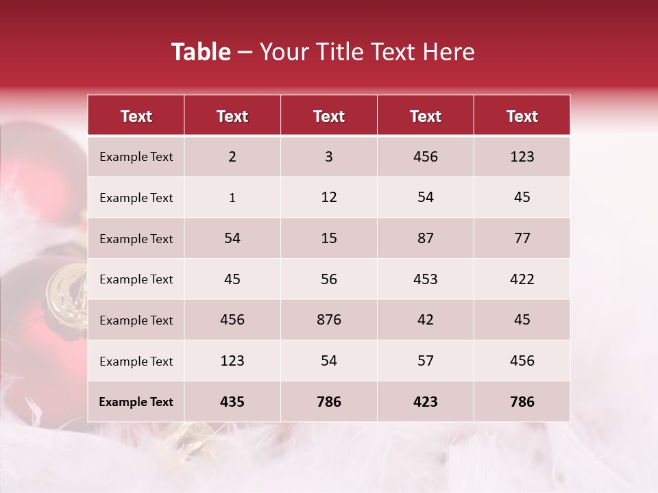 Design Burgundy Soft PowerPoint Template