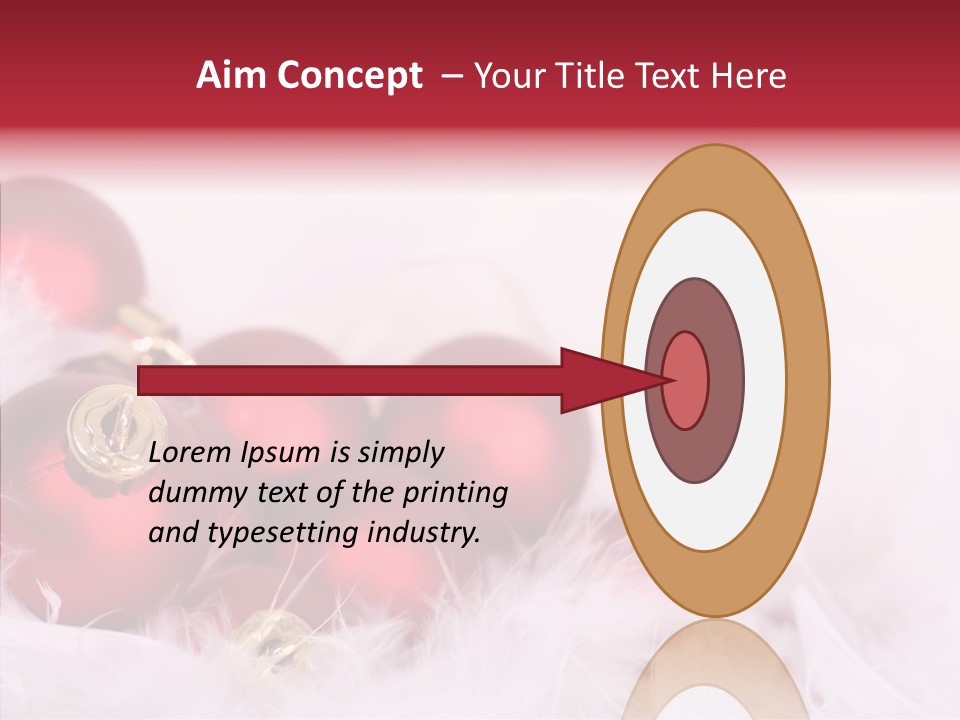 Design Burgundy Soft PowerPoint Template