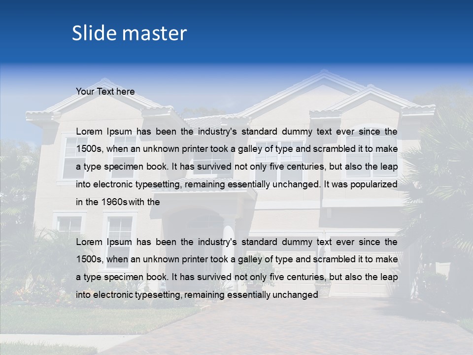 Chair Together Character PowerPoint Template