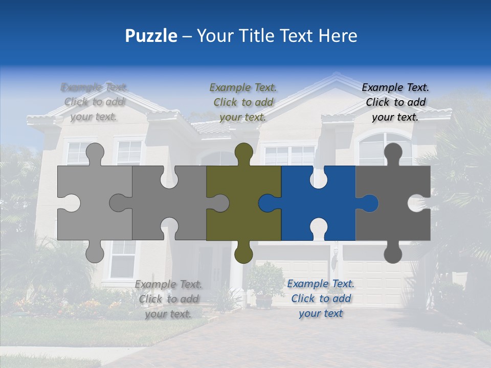 Chair Together Character PowerPoint Template