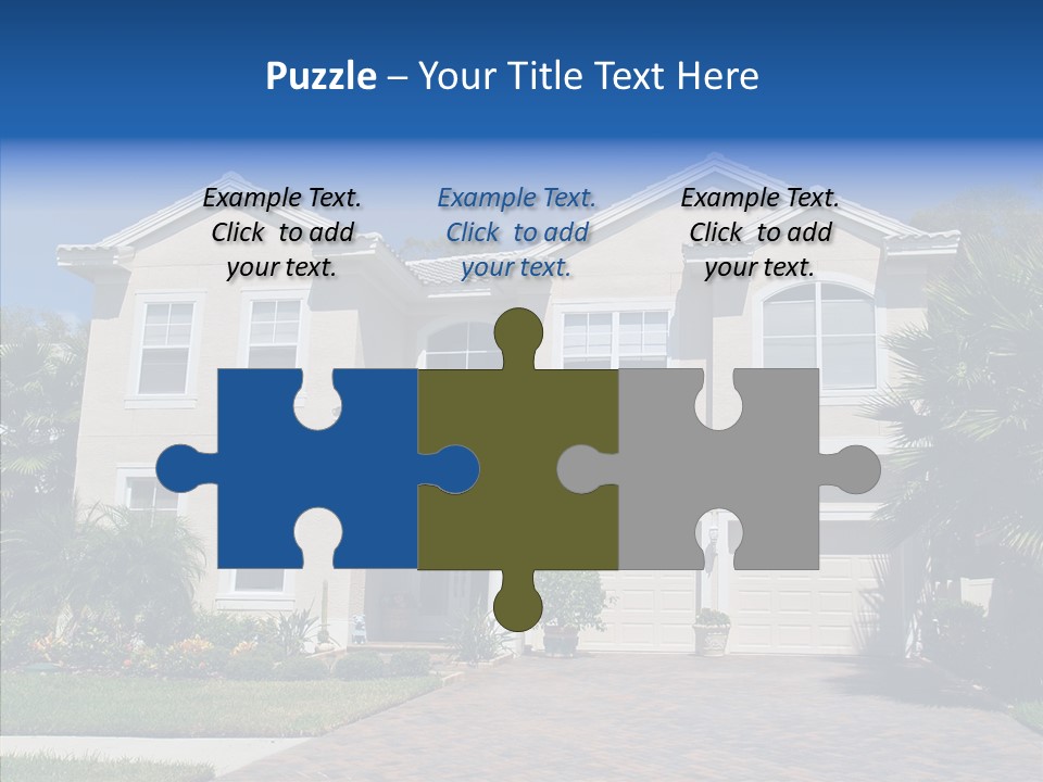 Chair Together Character PowerPoint Template