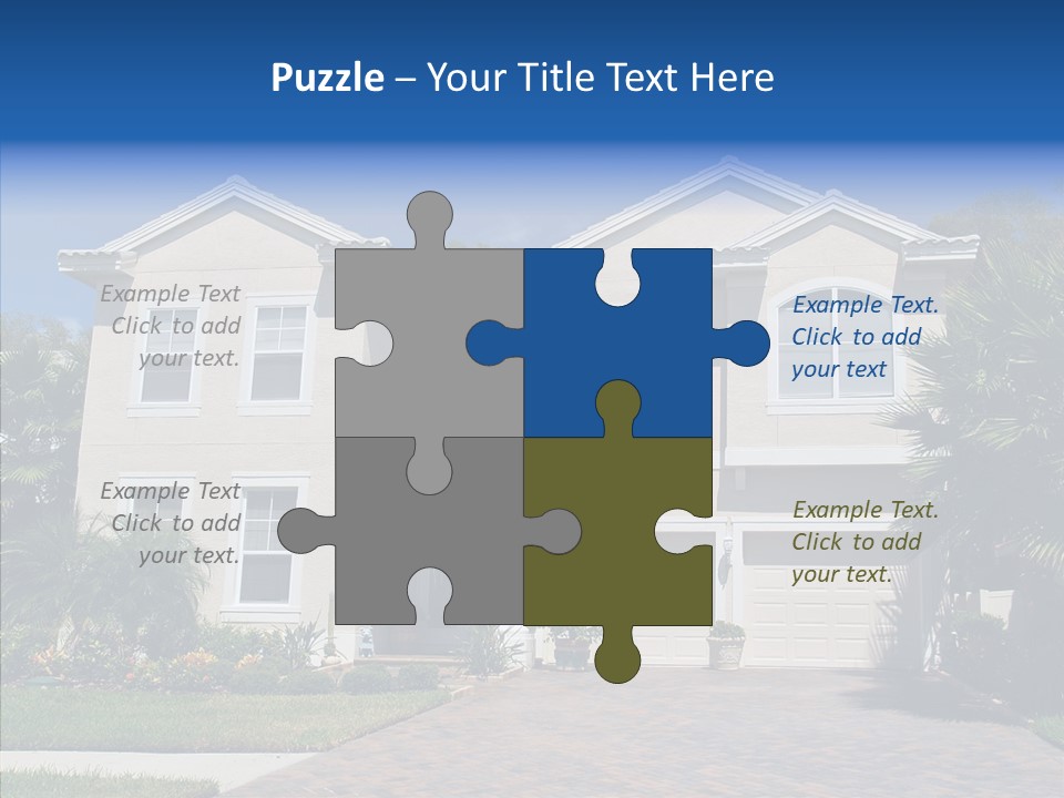 Chair Together Character PowerPoint Template