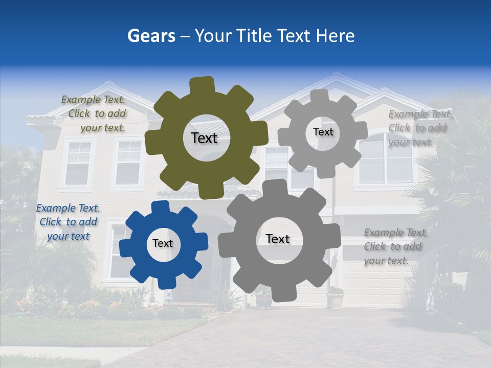 Chair Together Character PowerPoint Template
