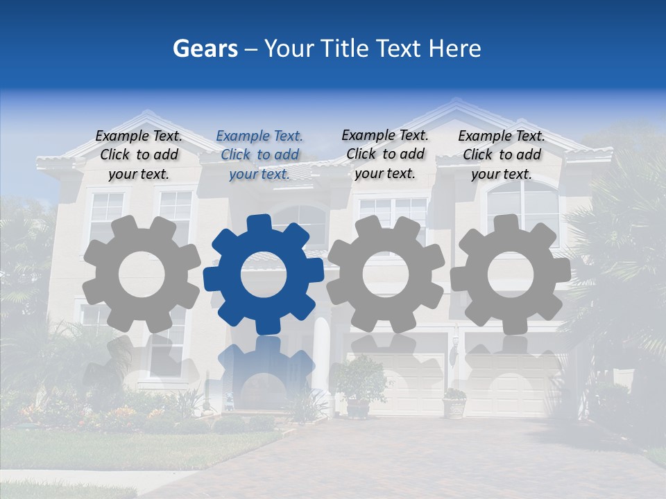 Chair Together Character PowerPoint Template