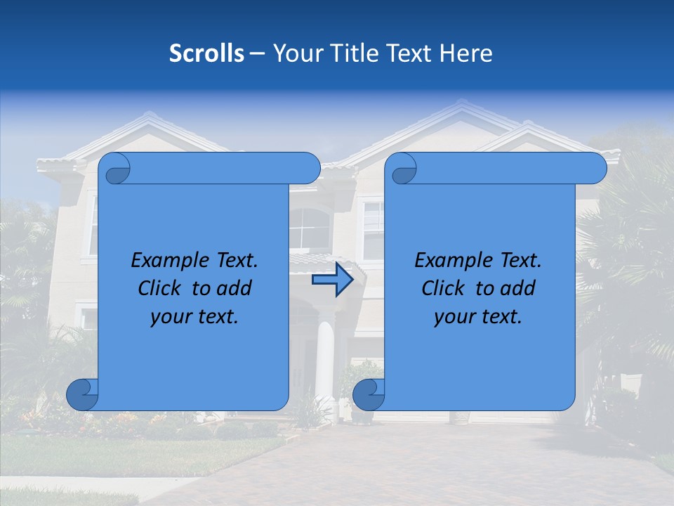 Chair Together Character PowerPoint Template