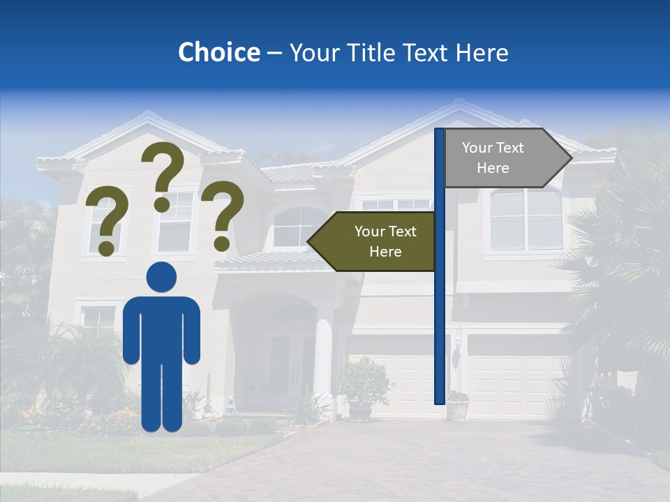 Chair Together Character PowerPoint Template