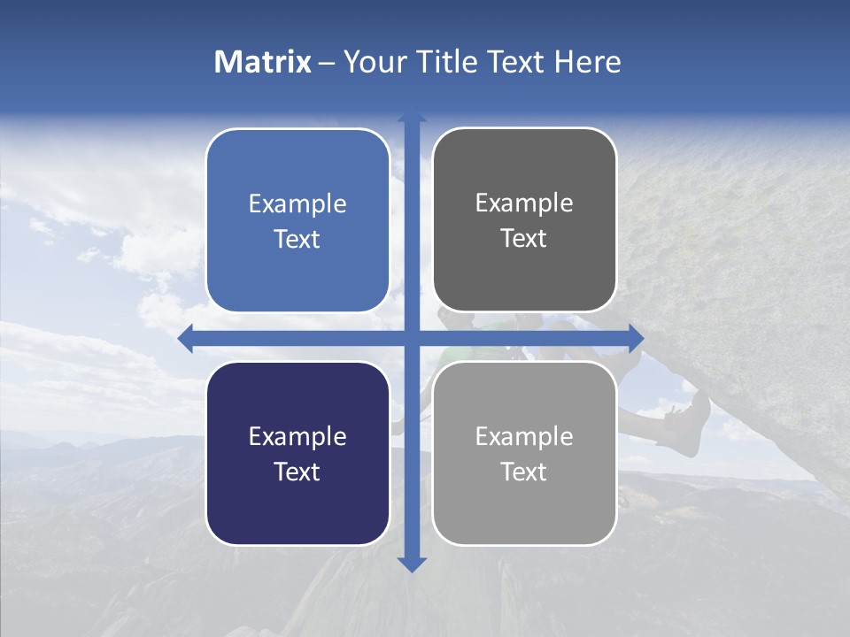 Risk Dangle Fear PowerPoint Template