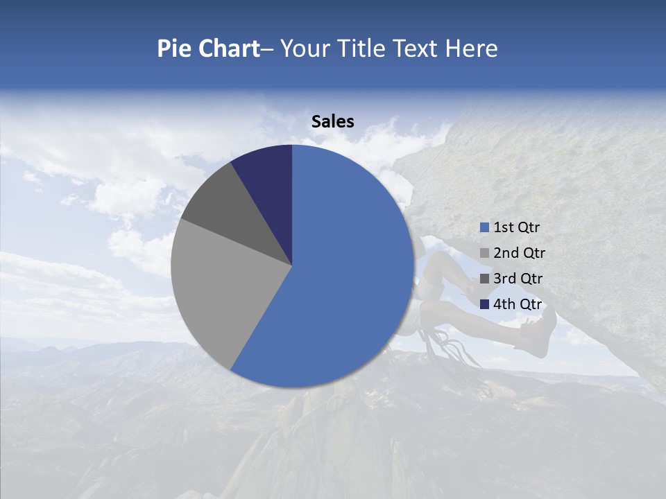 Risk Dangle Fear PowerPoint Template