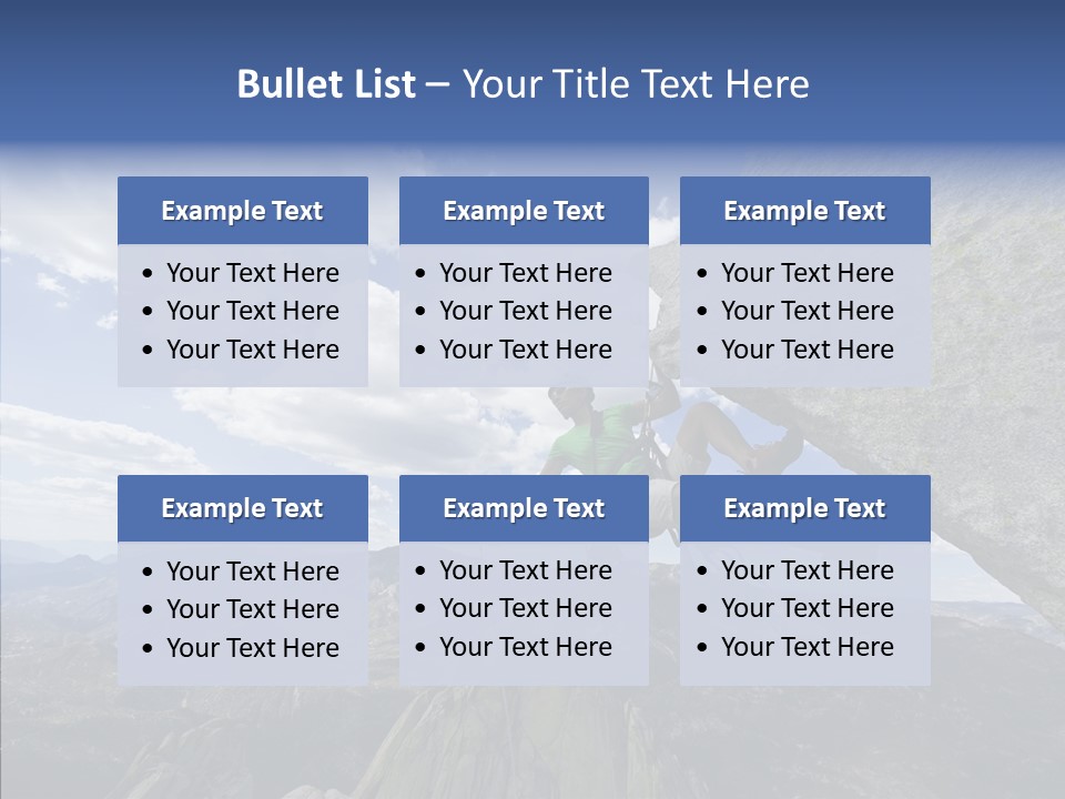 Risk Dangle Fear PowerPoint Template