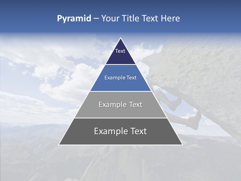 Risk Dangle Fear PowerPoint Template